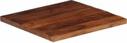 vidaXL Tampo de mesa quadrado 50x50x2,5 cm madeira recuperada maciça