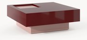 Mesa de centro com espaço de arrumação Alessa, L 90 cm