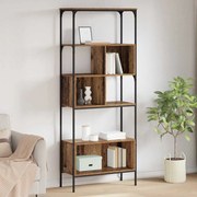 vidaXL Estante Madeira Antiga 76 x 33 x 188,5 cm Madeira processada