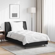 vidaXL Edredão com travesseiro 2 pcs Branco Microfibra