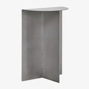 Mesa De Apoio 40x20 Cm Em Aço Inoxidável Nadina ↑55 Cm - Sklum
