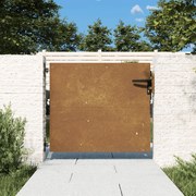 vidaXL Portão de jardim 85x100 cm aço corten