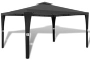 vidaXL Gazebo com telhado 3 x 4 m cinzento escuro