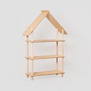 Estante Com 3 Prateleiras Em Madeira Zita Kids Madeira Natural - Sklum