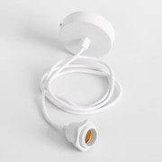 Cabo Para Candeeiro De Teto Para Exterior Em Polietileno Hannon Branco - Sklum