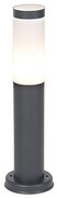 Candeeiro de poste cinzento antracite 45 cm IP44 - Rox