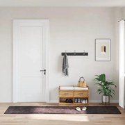 vidaXL Tapete lavável antiderrapante 80x300 cm antracite