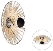 Candeeiro de parede oriental bege com contas - Moti Oriental