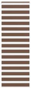 vidaXL Cortina de zebra 70x230 cm largura do tecido 65,9 cm poliéster