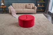 Pouffe Alis Puf – Vermelho – 80x40x80 cm
