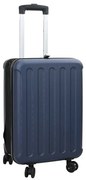 vidaXL Mala Dobrável com Casca Dura 20'' Azul Escuro 34x23x55.5 cm ABS