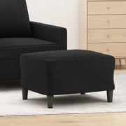 vidaXL Apoio de pés 60x50x41 cm veludo preto