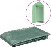 vidaXL Cobertura de substituição p/ estufas 0,5 m² 50x100x190 cm verde