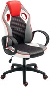 HOMCOM Cadeira Gaming com Altura Ajustável Suporte Lombar e Apoio para a Cabeça 60,5x67x107,5-116,5 cm Multicor | Aosom Portugal