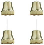Conjunto de 4 Candeeiros Pendentes Retro Verde 45 cm - Granny Retro