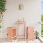 vidaXL Bancos de bar 2 pcs 40x36x75 cm madeira de douglas maciça