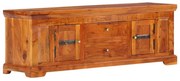 vidaXL Móvel de TV 119x30x40 cm madeira de acácia maciça