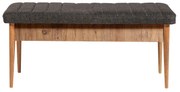 Banco Vina – Atlantic Pine e Antracite – 110 cm x 48 cm x 40 cm