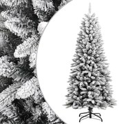 vidaXL Árvore de Natal artificial com neve PVC &amp; PE 150 cm