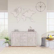 vidaXL Aparador 120x36x69 cm derivados de madeira cinzento cimento