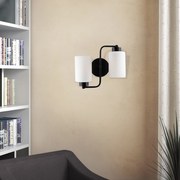 Aplique Balcova – Preto – 32 cm