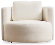 Cadeirão Asos – Creme – 105x100x71 cm