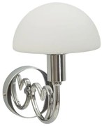LÂMPADA DE PAREDE LOVY PRATA CM 23X15X22
