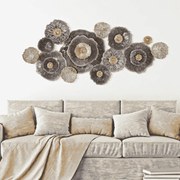 PAINEL DE PAREDE DE FERRO BROWNY -A- CM 167,6X7,6X73,5 MULTICOLOR