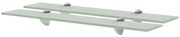 vidaXL Prateleiras flutuantes 2 pcs vidro 60x10 cm 8 mm