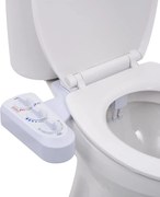 vidaXL Acessório p/ assento de sanita com bocal duplo água fria/quente