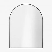 Espelho De Parede 65x85 Cm Em Alumínio Bolenge Preto - Sklum