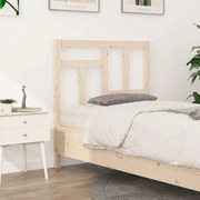 vidaXL Cabeceira de cama 95,5x4x100 cm pinho maciço