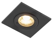 LED Foco de encastrar quadrado preto IP44 lâmpada-wifi GU10 - XENA Moderno