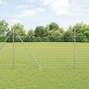 vidaXL Cerca de Campo 1,6 x 25 m em Aço Galvanizado