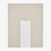 Tela Decorativa 80x100 Cm Em Linho Com Textura De Estuque Antia Beige Semoline - Sklum