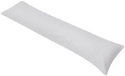 vidaXL Almofada p/ dormir de lado 40x145 cm cinzento
