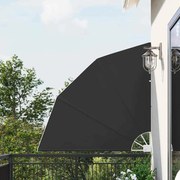 vidaXL Tela de Privacidade para Varanda Antracite 140 x 140 cm tecido