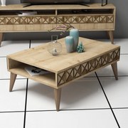 Mesa de Centro Line – Carvalho – 90x34,6x60 cm