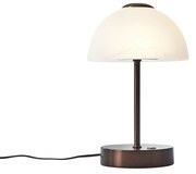 Candeeiro de Mesa Design Bronze Escuro Incl. LED Regulável - Joya Design