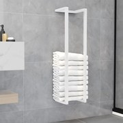 vidaXL Toalheiro 25x20x95 cm aço branco