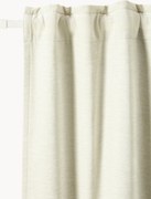 Cortinas opacas multi-banda Sandra, conjunto de 2, L 130 cm