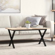 Pernas para mesa de centro estrutura em X aço