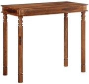 vidaXL Mesa Bar 120x60x107 cm Acácia de madeira maciça