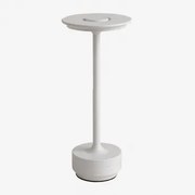 Luminária De Mesa Led Sem Fio Rivkin Branco - Sklum