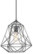 LED Candeeiro suspenso industrial preto lâmpada-WiFi ST64 - FRAMEWORK Basic Moderno