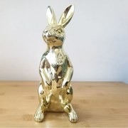 COELHOS DOURADOS DECORATIVOS