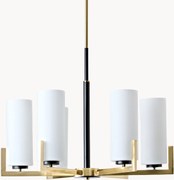 Lustre de vidro grande Fortano
