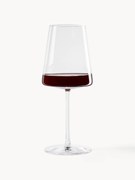 Conical Crystal Red Wine Glasses Power, Set of 6