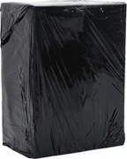 vidaXL Película extensível 6 unid preto 30 μm 50 cm x 150 m