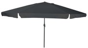 vidaXL Guarda-sol de Jardim Antracite e Preto 395 x 395 x 245 cm